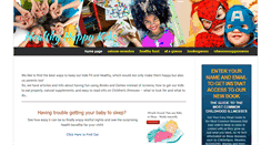 Desktop Screenshot of healthyhappykids.net