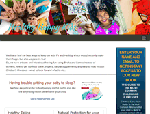 Tablet Screenshot of healthyhappykids.net